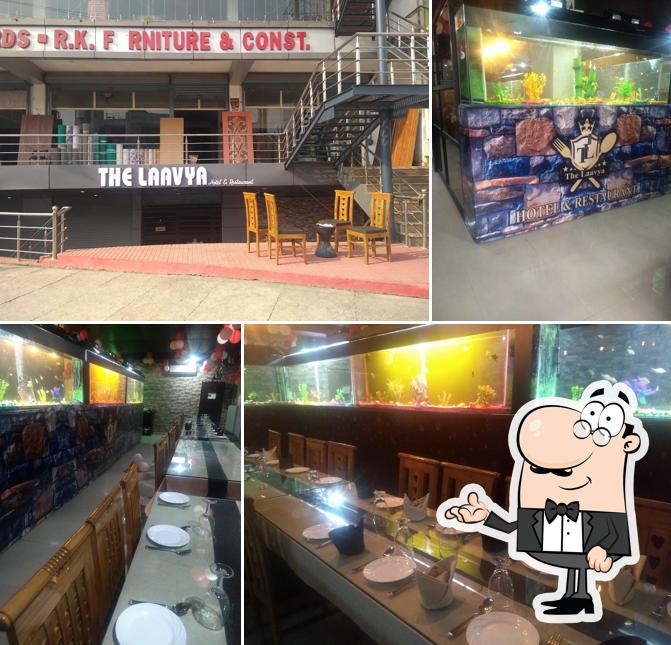The interior of restaurant