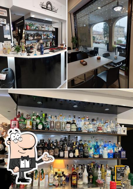 Gli interni di Arc En Ciel