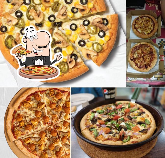Try out various kinds of pizza