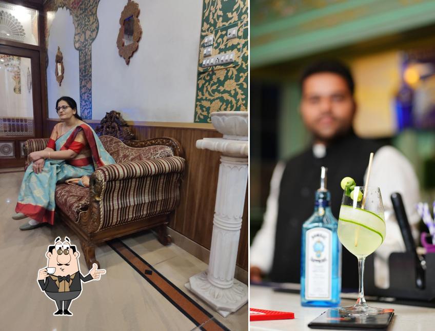 Enjoy a beverage at Sapphire Lounge by Hotel Sagar