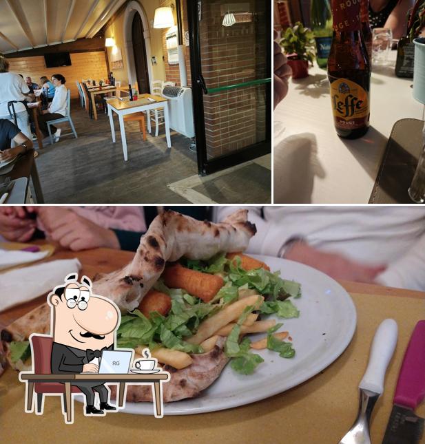 Gli interni di Templa mentis pizza/burger/food