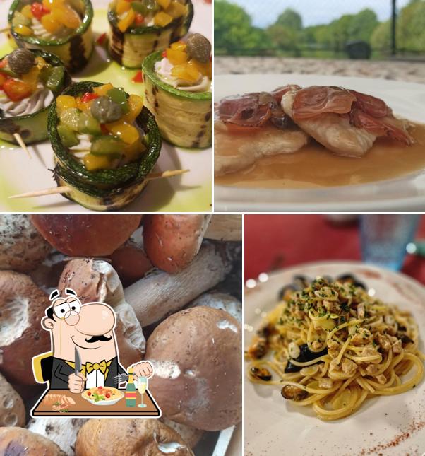 Cibo al Trattoria alla Baracca