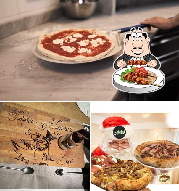 La foto della cibo e esterno di 3dddì Pizzeria