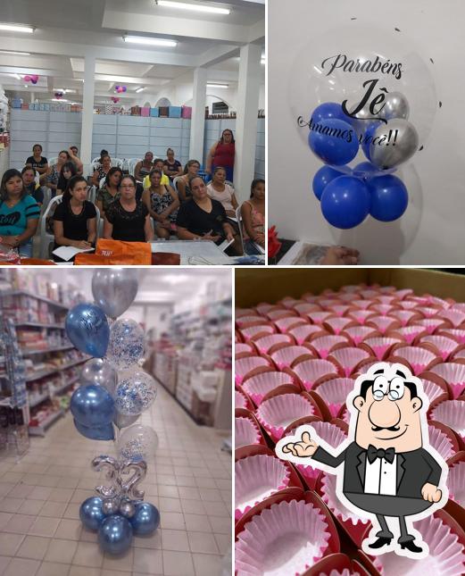O interior do Ganache