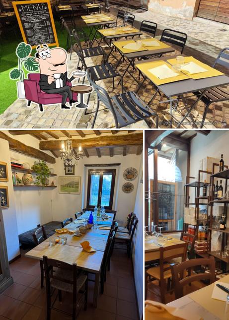 Gli interni di Il Borgo delle Acque Agriturismo Ristorante