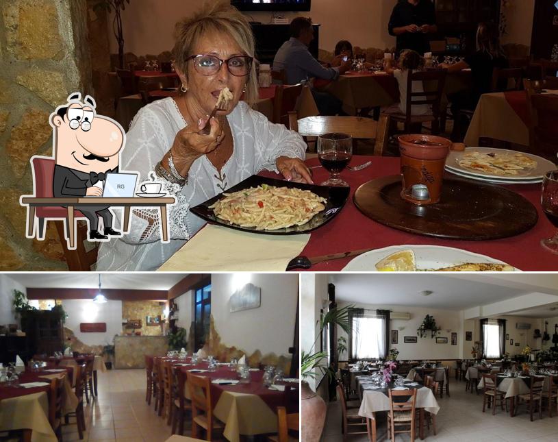 Gli interni di Il Ristoro del Viandante