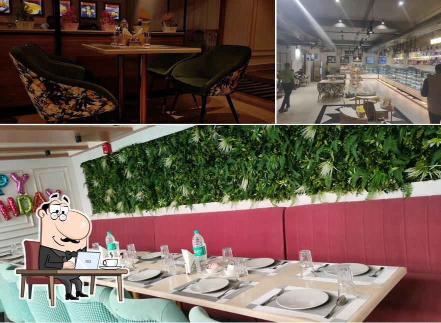 The interior of JB URBAN SWEETS & BAKERS