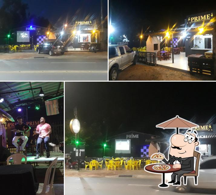O exterior do PRIME CERVEJARIA E PETISCARIA