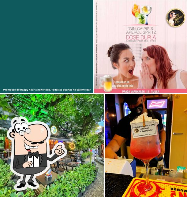 O exterior do Salomé Bar Tijuca