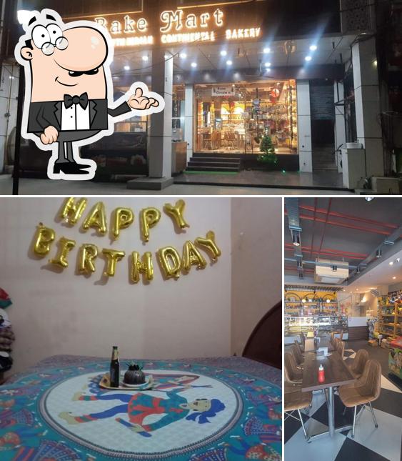 The interior of Bake Mart