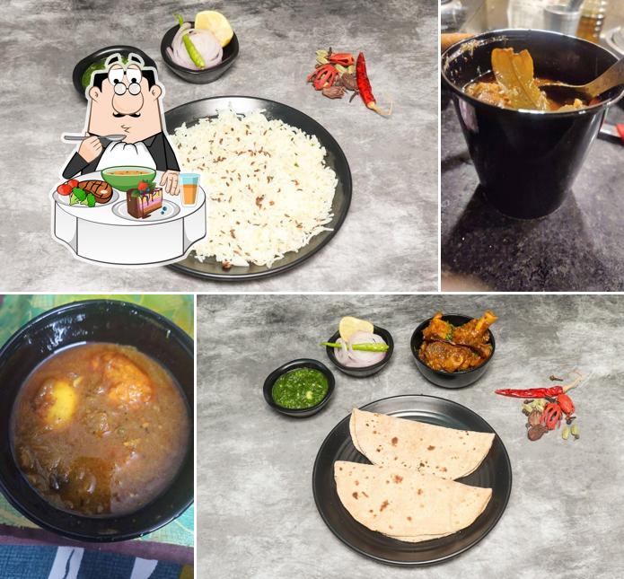 Hot and sour soup at Desi Handi Meat