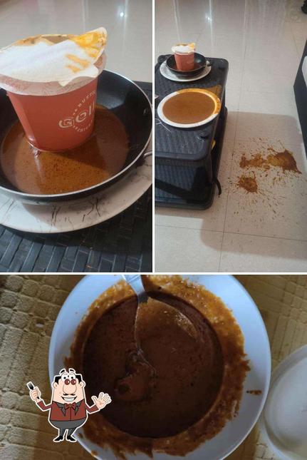 Chocolate mousse at Goila Butter Chicken