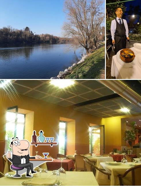 La interni e esterno del ristorante
