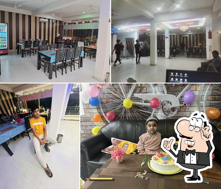 Check out how Shahi Darbar Restaurant simrahi looks inside