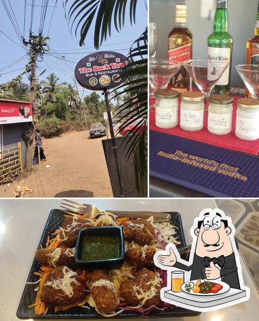 Food at The Back Yard Bar & Kitchen