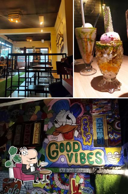 The interior of CAFE 51