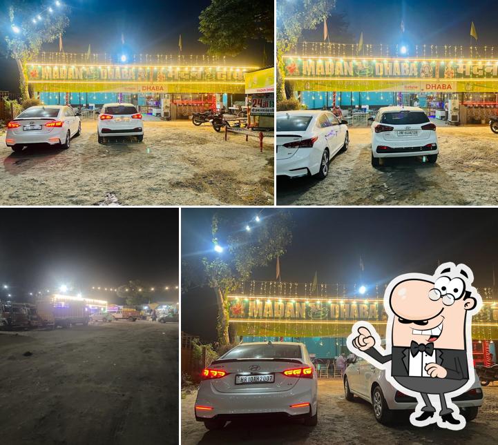 Check out how Madan Dhaba looks outside