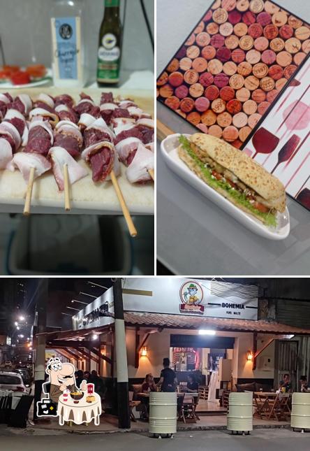 O Espetinho Do Kinho se destaca pelo comida e interior