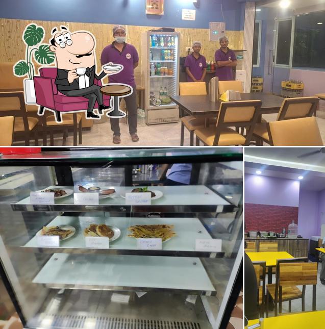 The interior of Ceylon Parotta and Biriyani Restaurant