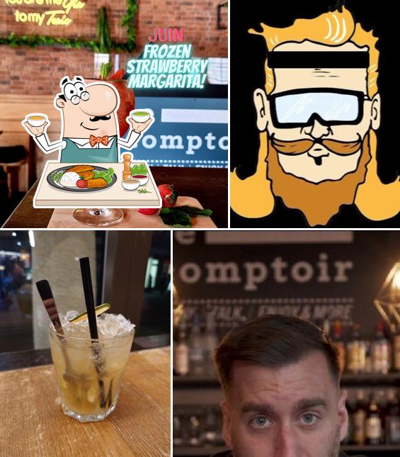 La foto di cibo e bevanda da Le Comptoir