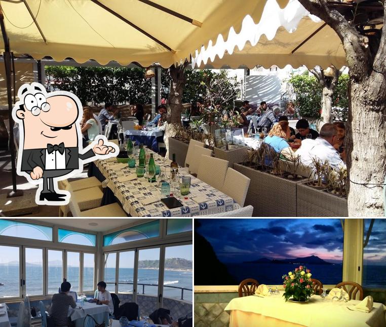 Gli interni di La Dragonara Ristorante & Pizzeria