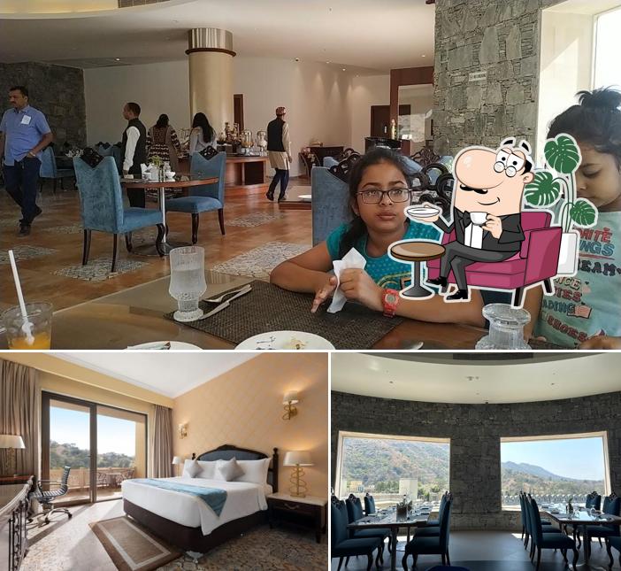 Check out how Pangat -Multi Cuisine Vegetarian Restaurant at Raajsa Kumbhalgarh IHCL SeleQtions looks inside