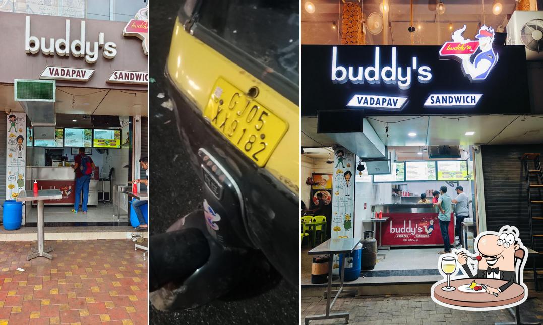 Food at Buddy's Vadapav & Sandwich (Grid)
