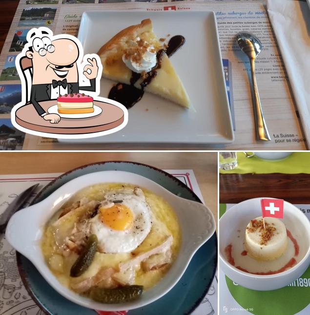 Cheesecake al Auberge de l'Armailli