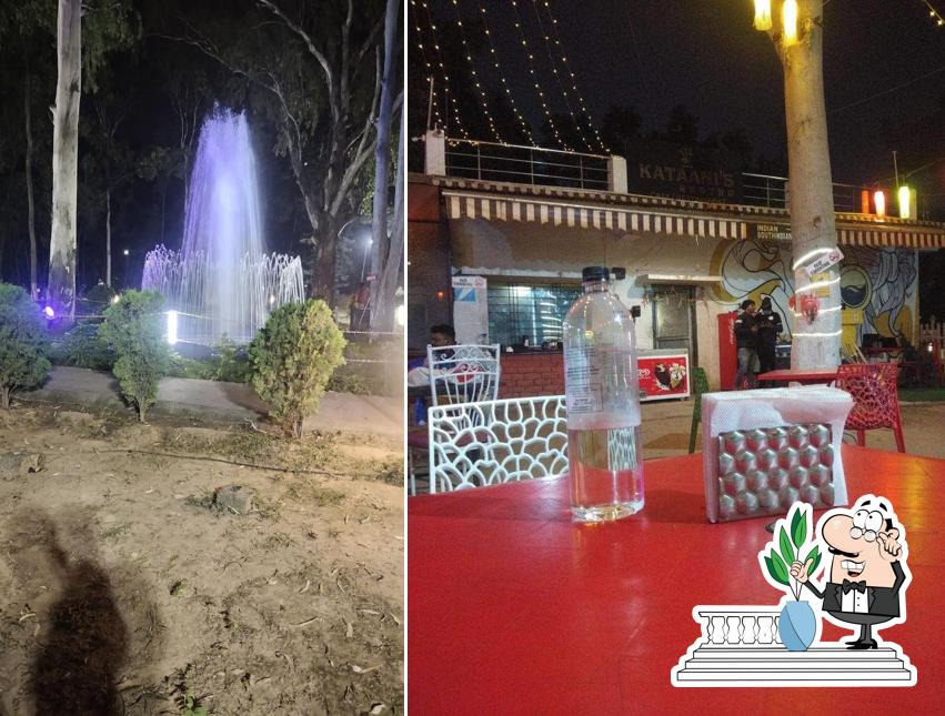 Enjoy the view at the outside area of Kataani's restro cafe/restaurant