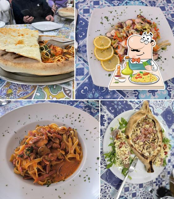 Ceviche al Pizzeria Trattoria "La locanda del re"