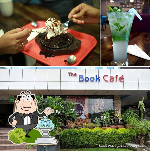 Enjoy the view outside The Book Café