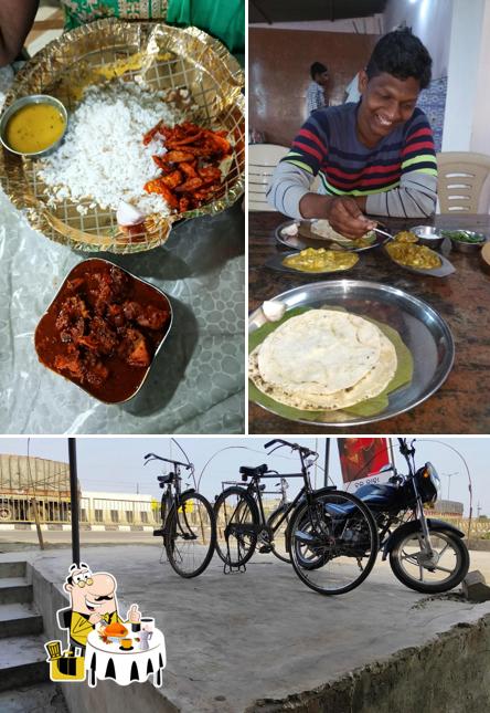 The restaurant's food and exterior