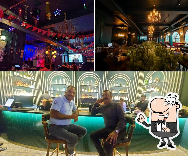 Take a seat at one of the tables at Peddlers Yamunanagar