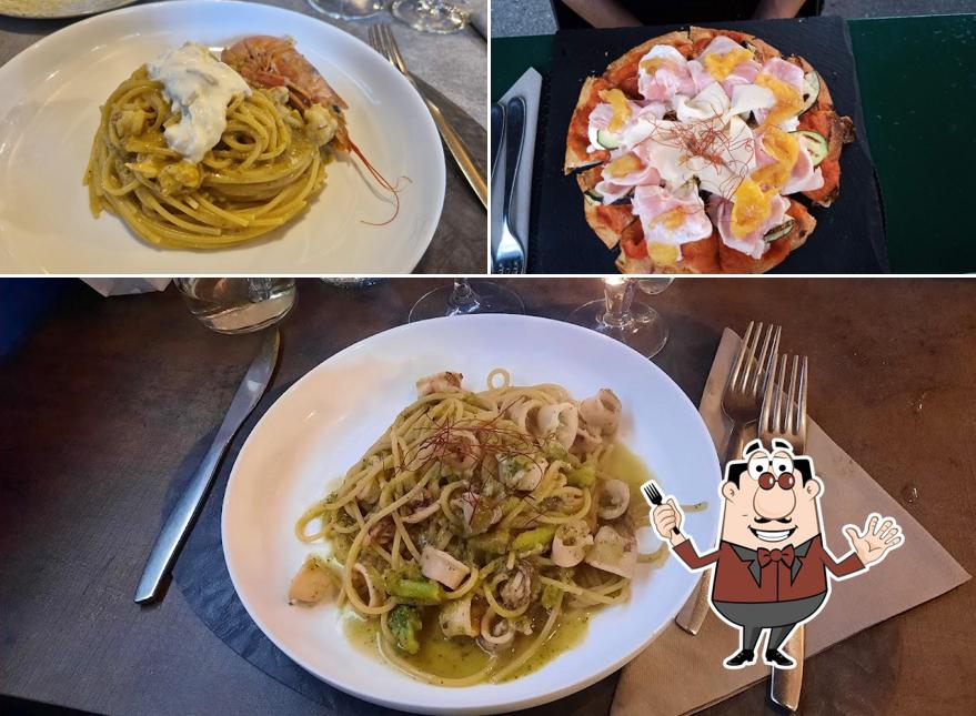 Spaghetti al Ristorante Hosteria dei matti Arosio