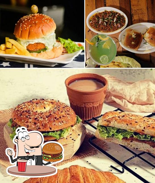 Try out a burger at Spyke Goa