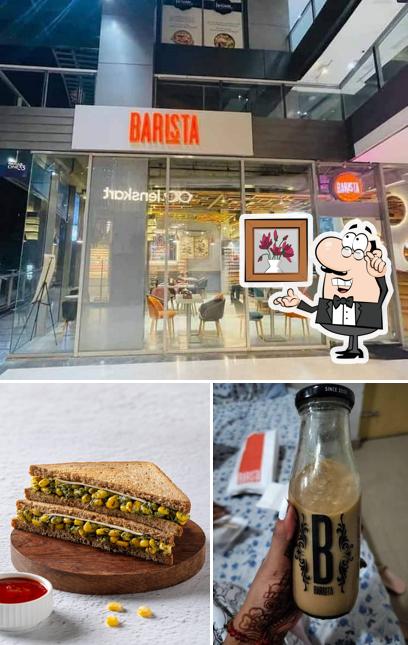 The interior of barista