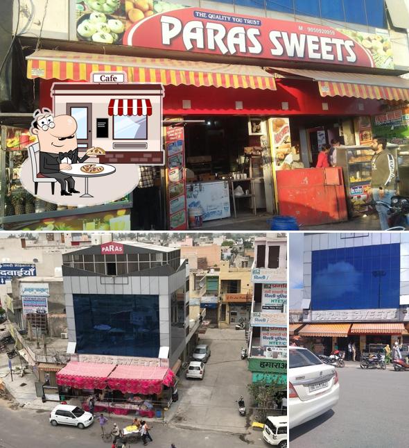 Check out how Paras Restaurant & Sweets looks outside