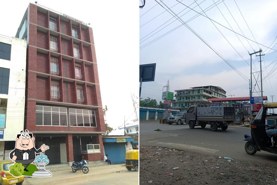 The exterior of CM HOTEL and RESTAURANT