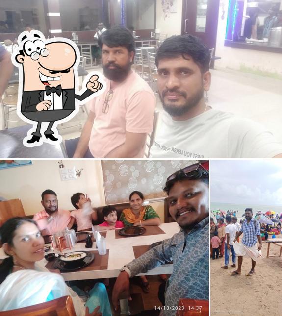 Check out how Hotel Ananda Bhavan, Velankkanni looks inside