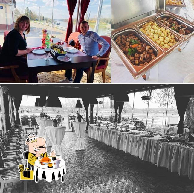 Tra le varie cose da Restoran Kompa si possono trovare la cibo e interni