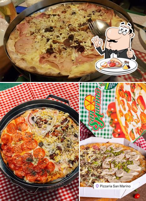 No San Marino Restaurante e Pizzaria Restaurante na Asa Sul Delivery, você pode desfrutar de pizza