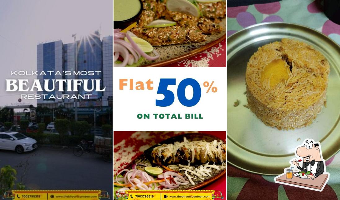 Food at The Biryani Canteen