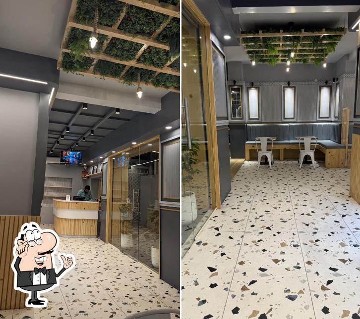 The interior of Vanillaa Bakery and Cafe