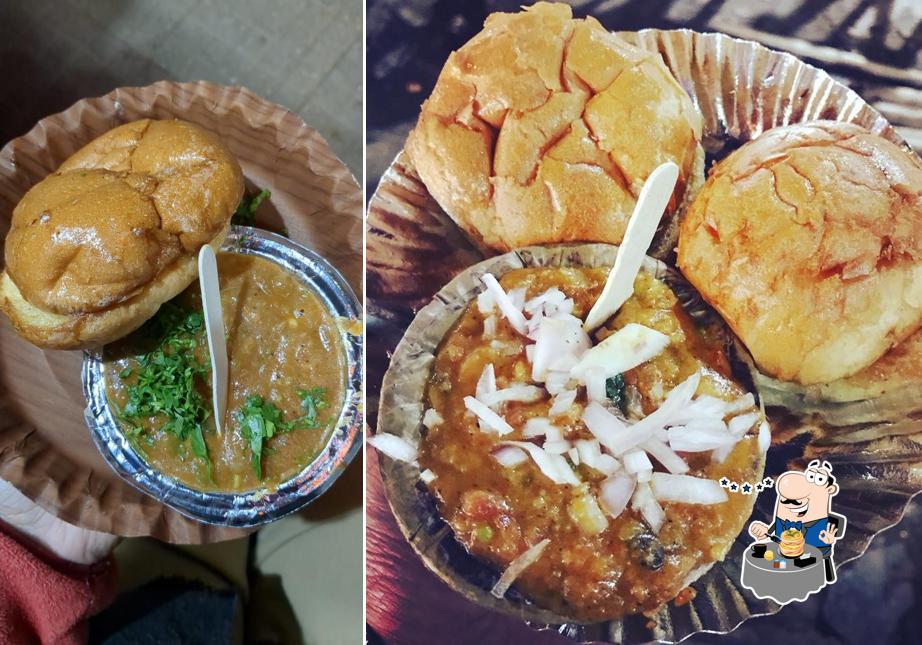 Food at Choudhary Pav Bhaji