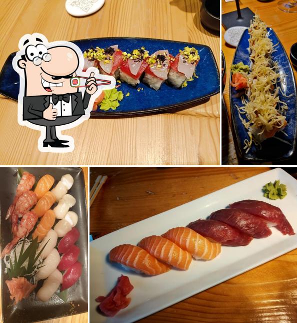 Prova le varie opzioni di sushi