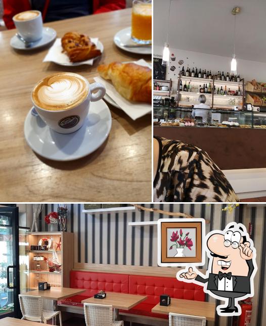 Gli interni di Pasticceria De Castillia