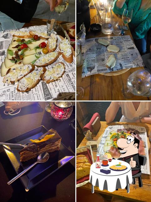 Piatto di formaggi al Boca Wine Bar