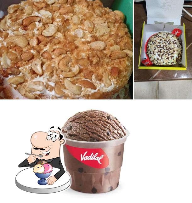 Vadilal Ice Creams serves a range of desserts