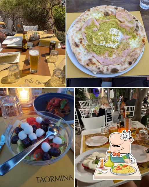 Platti al Villa Zuccaro Pizzeria Taormina