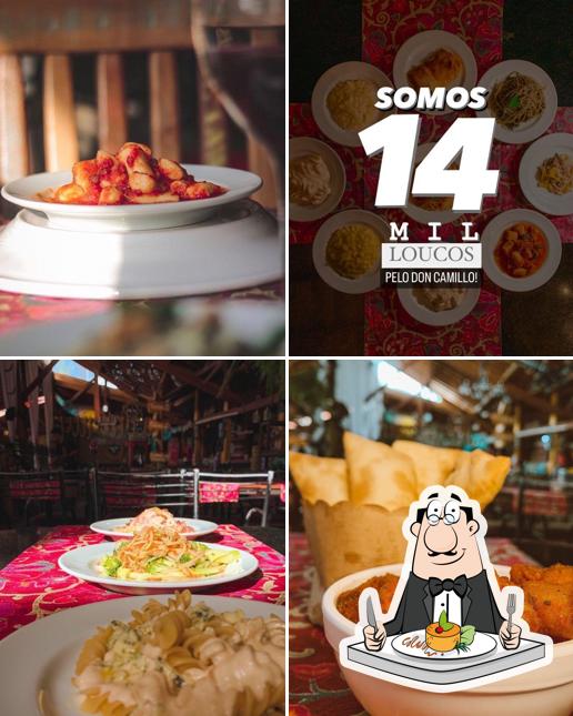 Comida em Don Camillo Ristorante Italiano